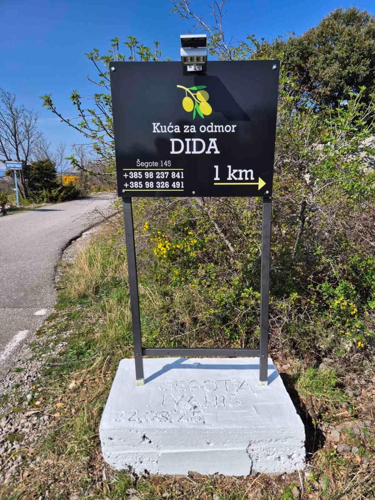 Kuca Za Odmor “Dida” Villa Stinica Kültér fotó